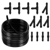 Univerzální sada PVC hadička 2 m, spojky a T/Y rozbočky 4/5 mm