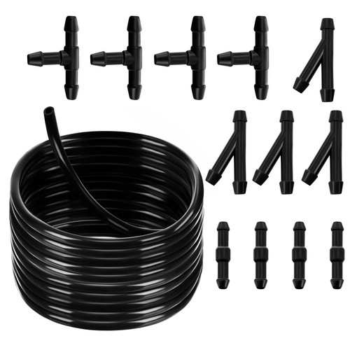 Univerzálna sada PVC hadička 2 m, spojky a T/Y rozbočky 4/5 mm