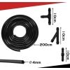 Univerzální sada PVC hadička 2 m, spojky a T/Y rozbočky 4/5 mm