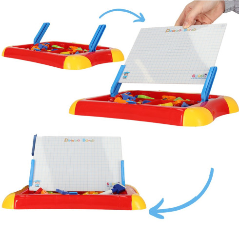 Magnetická tabuľa pre učenie čísiel a písmen