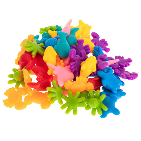 Morské zvieratá učenie počítania montessori - 36 ks