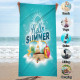 Plážová osuška Hello Summer 150x70 cm