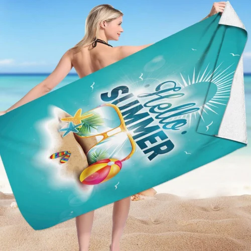 Plážová osuška Hello Summer 150x70 cm