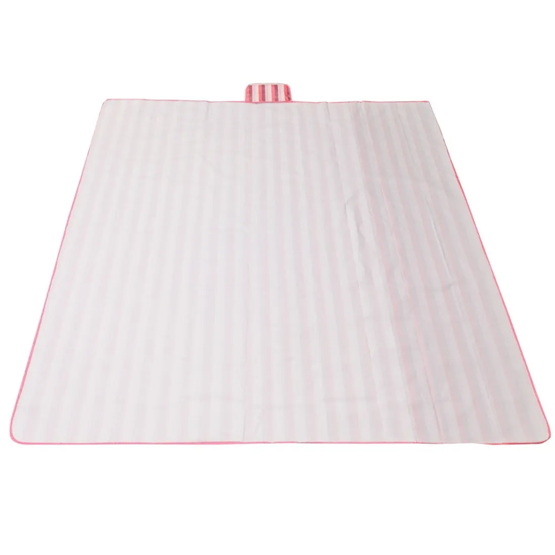 Plážová/pikniková nepromokavá skládací podložka XXL 200x200 cm, růžová