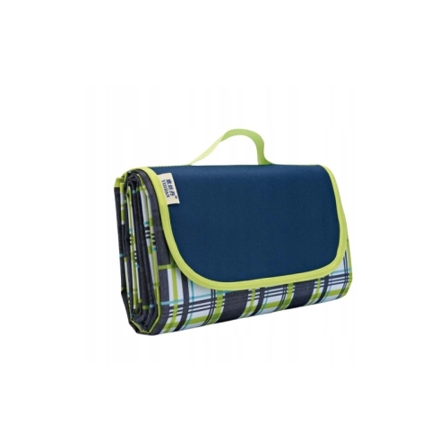 Plážová voděodolná skládací deka XXL, 145 x 200cm, modrá