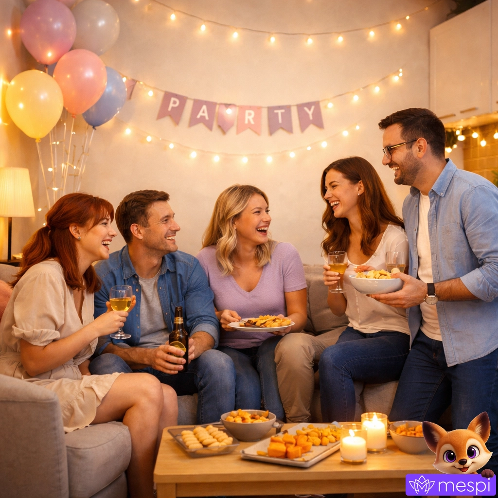 Cum să organizezi o petrecere într-un apartament mic fără să înnebunești?