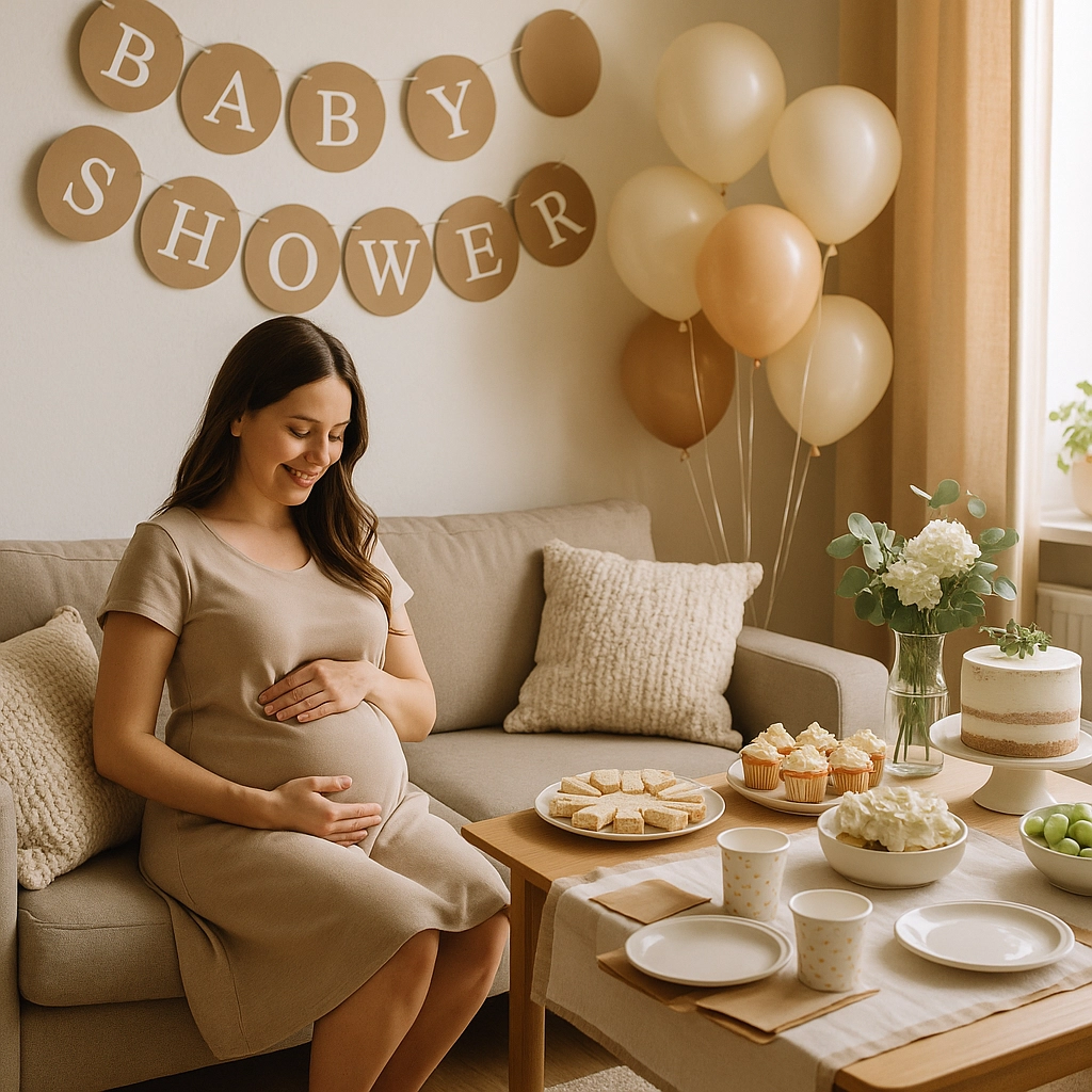 Baby shower doma krok za krokem: dekorace, občerstvení a příjemná atmosféra