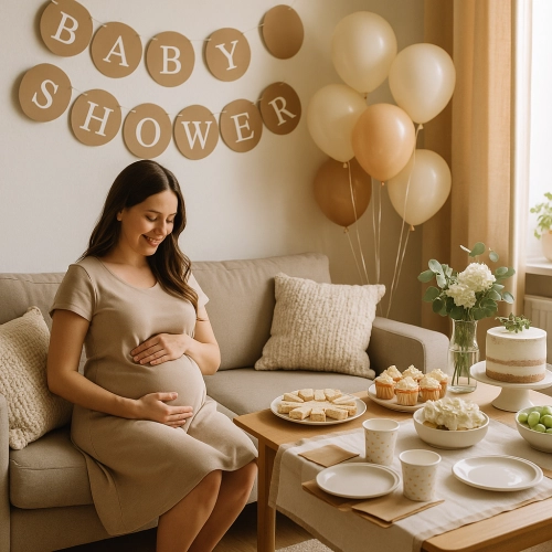 Baby shower doma krok za krokem: dekorace, občerstvení a příjemná atmosféra