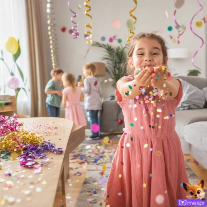 Coriandoli, stelle filanti e spirali: dove usarli per non avere caos dopo la festa