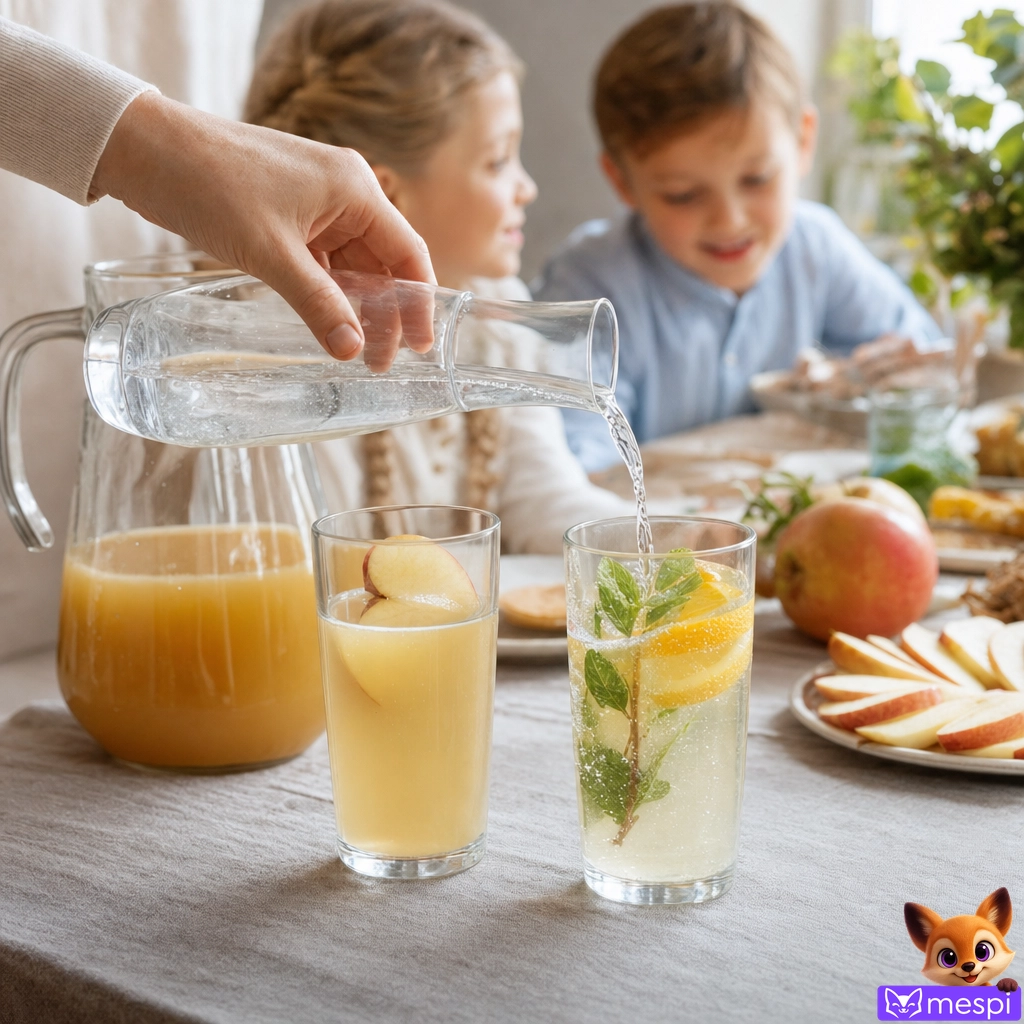 Két almás mocktail lágyabb és karakteresebb ízprofillal