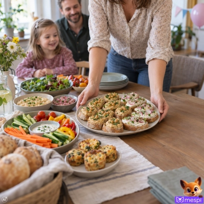 Vegetarijanske zakuske za proslavu: zajednički stol za djecu i odrasle