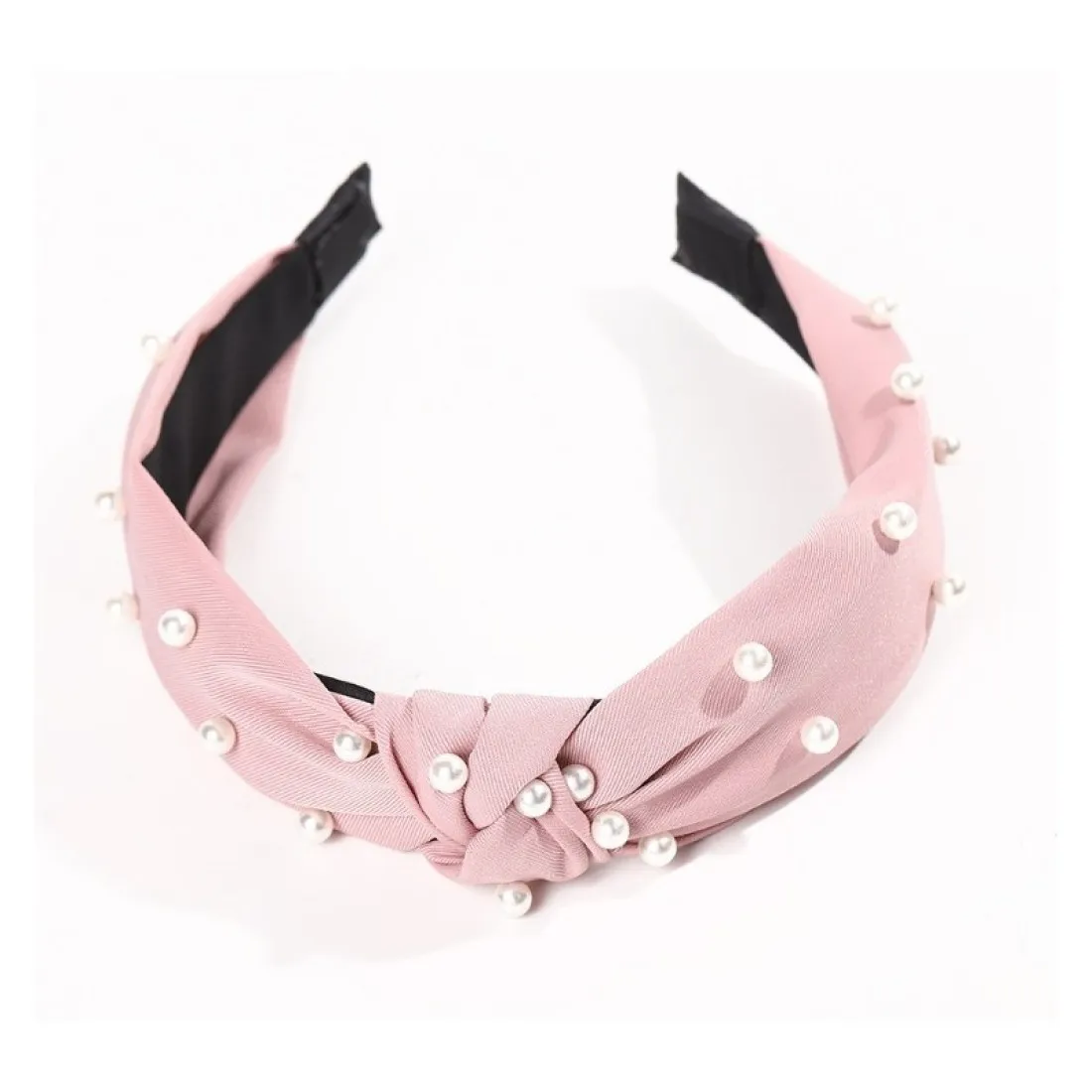 Čelenka s perlami - ružová