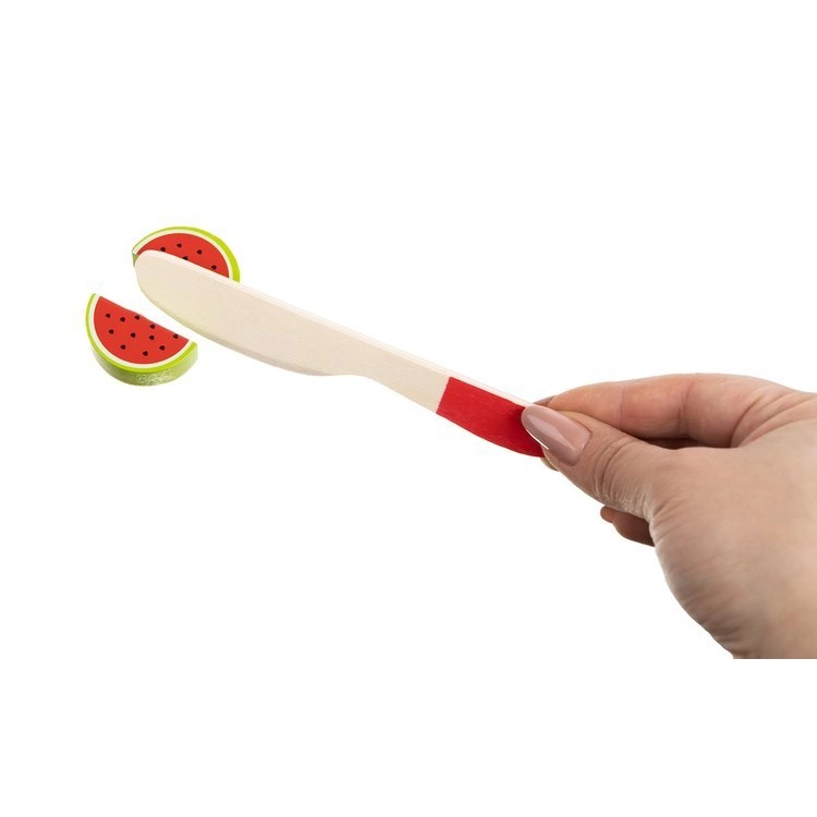 Drevená vkladačka ovocie, čísla - drevené počítadlo