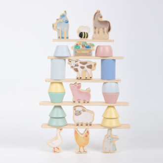 Balančná hra so zvieratkami - Farma