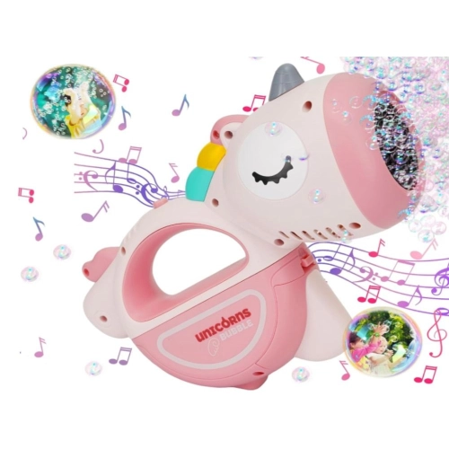 Bublifuk s hudbou Jednorožec, 8 trysiek