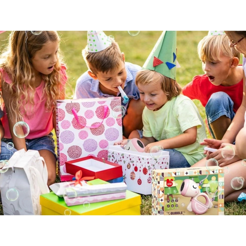 Bublifuk s hudbou Jednorožec, 8 trysiek