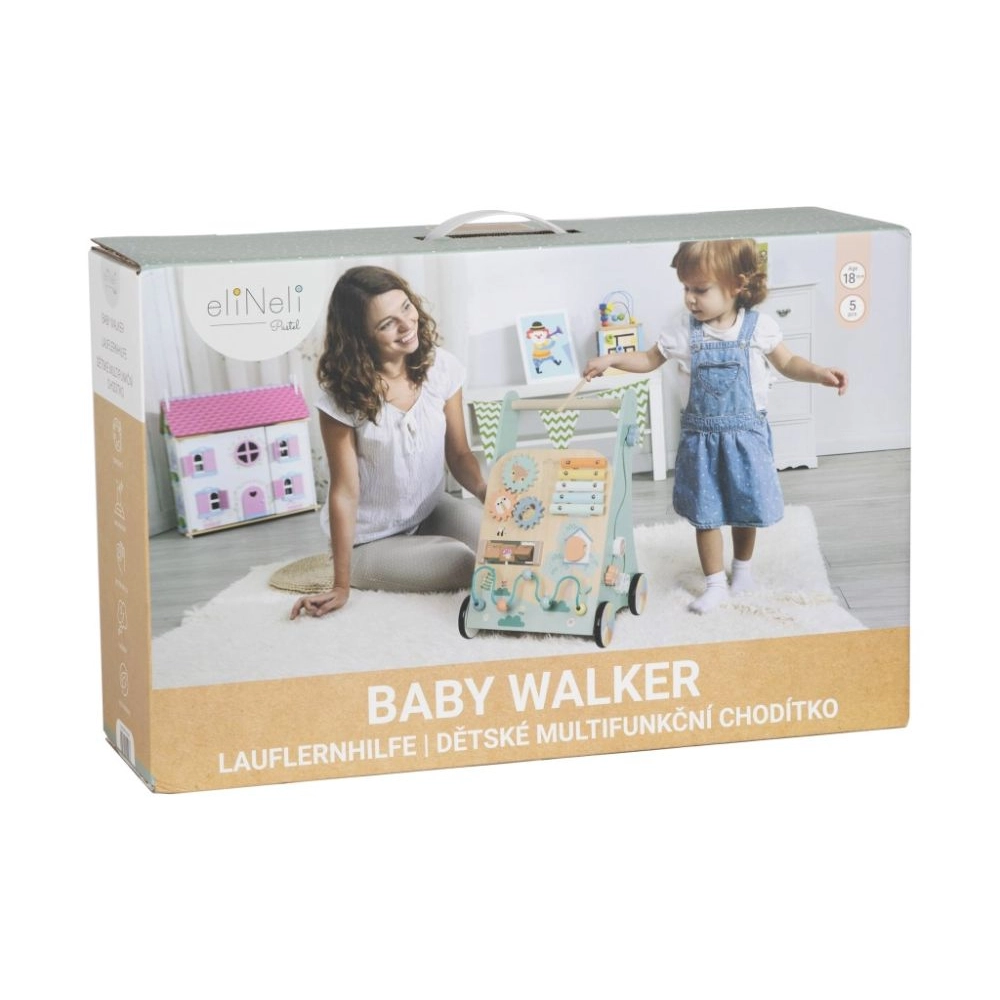 Chodítko pre deti multifunkčné - pastelové