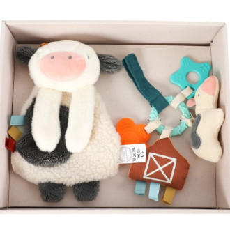 Darčeková sada hračiek pre bábätko - Kravička