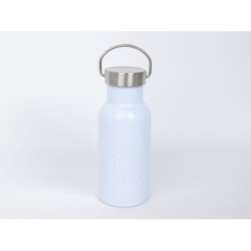 Desiatový set pre deti (fľaša+box) - modrý