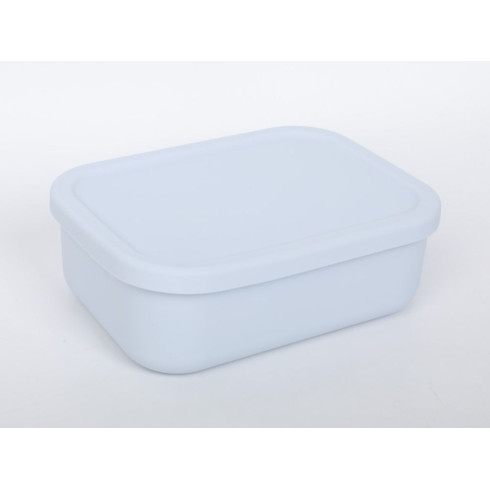 Desiatový set pre deti (fľaša+box) - modrý