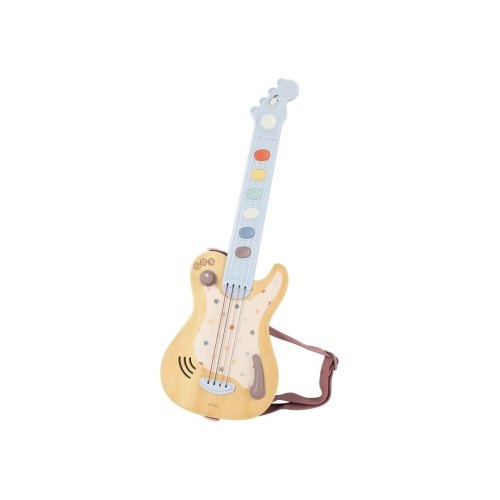 Detská drevená elektrická gitara 