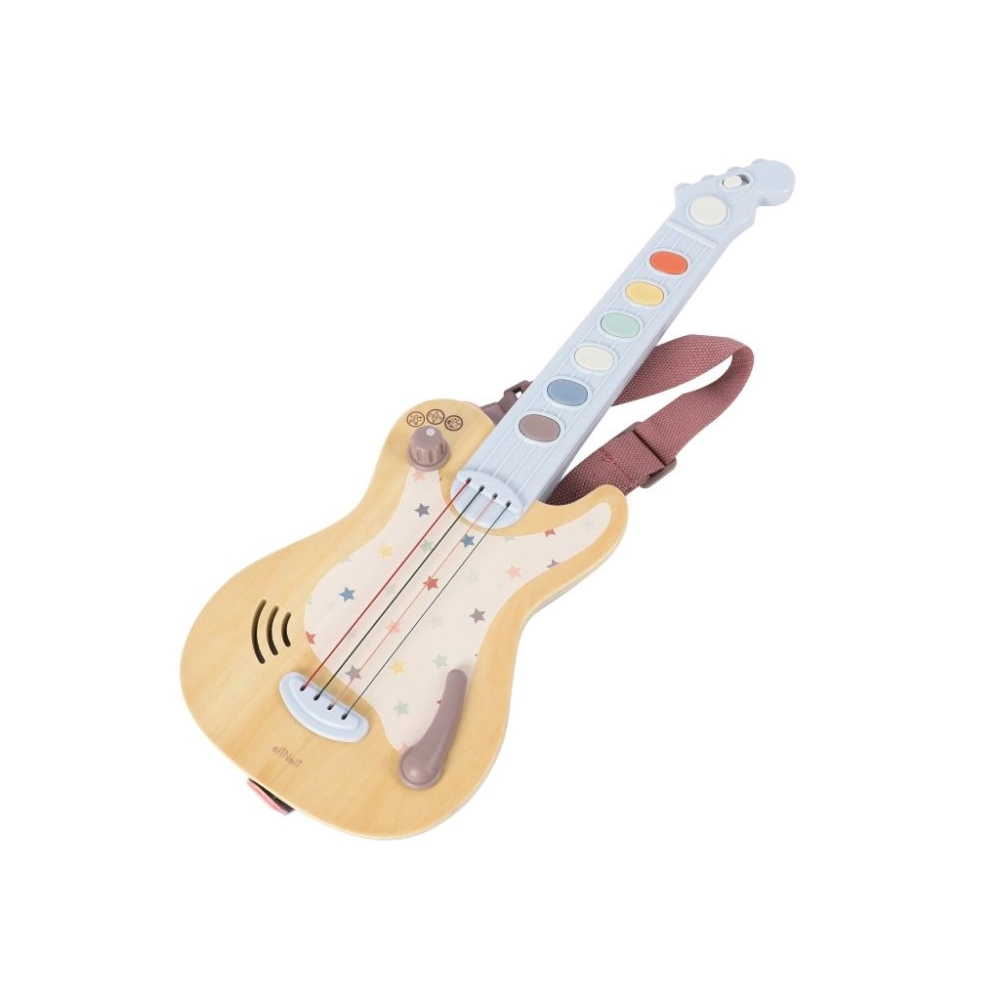 Detská drevená elektrická gitara 