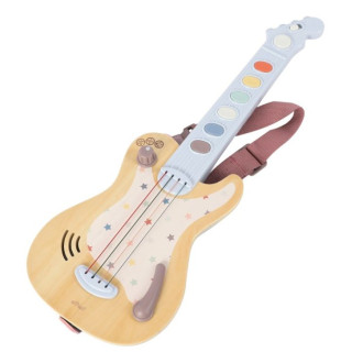 Detská drevená elektrická gitara 