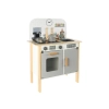 Detská drevená kuchynka Classic s príslušenstvom a textilný set