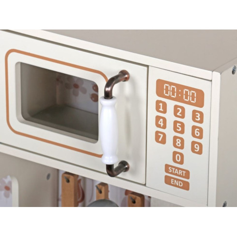 Detská drevená kuchynka so zvukmi