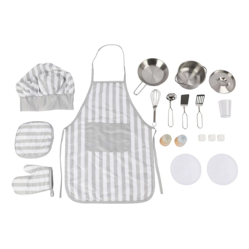 Detská kuchárska sada s riadom a zásterou
