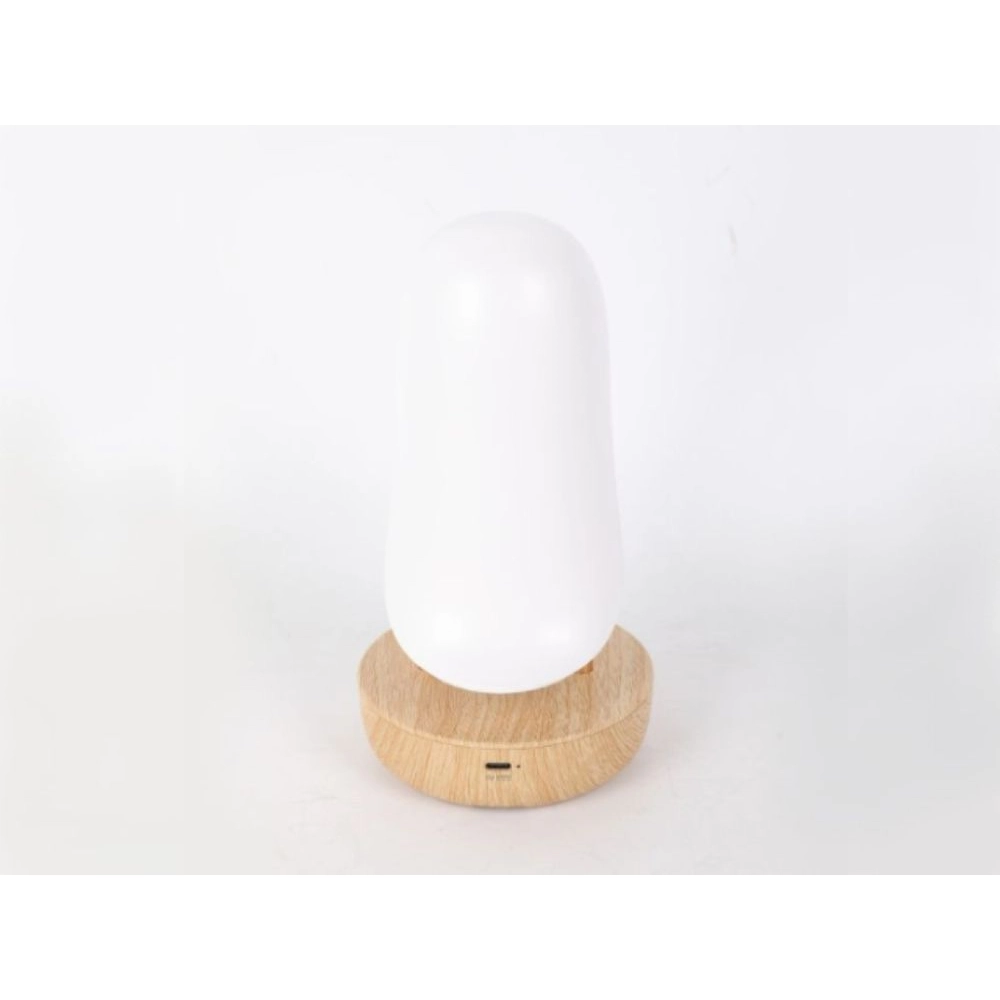 Detská LED lampička Vtáčik s Bluetooth reproduktorom, biela