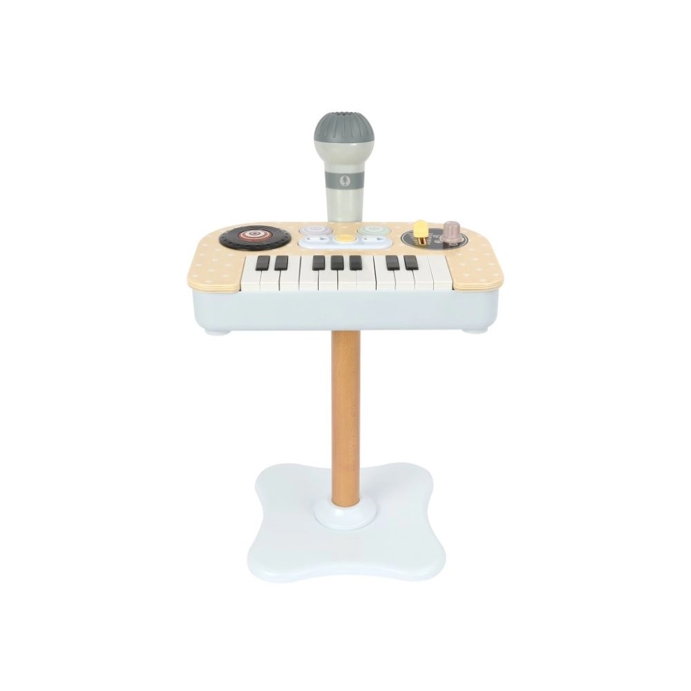 Detský drevený elektronický DJ set