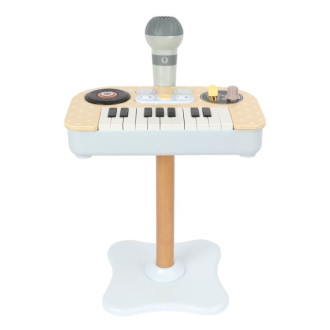 Detský drevený elektronický DJ set