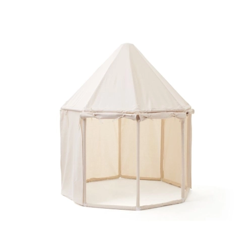 Detský drevený stan Altán, smotanový