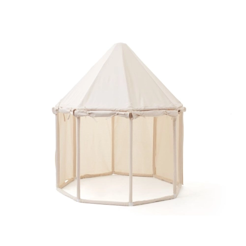 Detský drevený stan Altán, smotanový