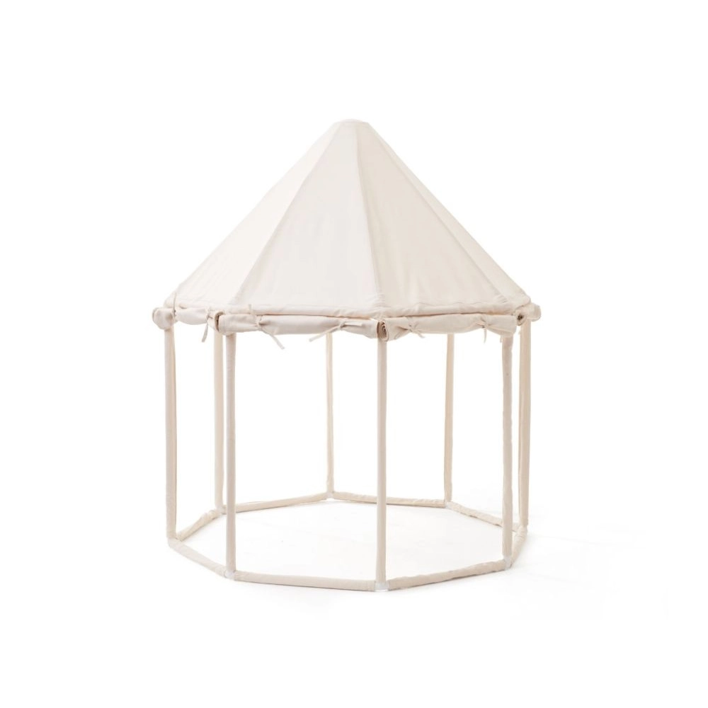 Detský drevený stan Altán, smotanový