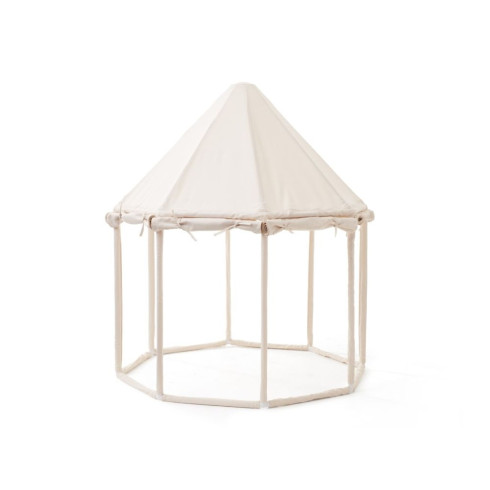 Detský drevený stan Altán, smotanový