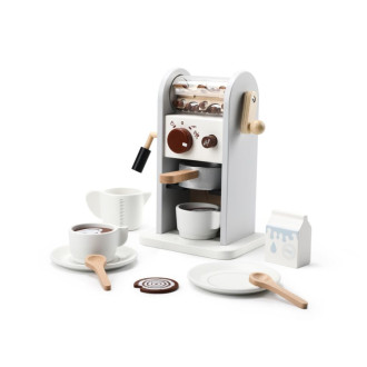 Detský kávovar na zrnkovú kávu - sivý