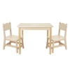 Dětský stolek a židle (set) - natur barva