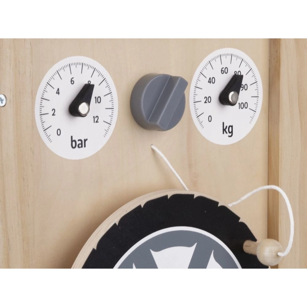 Drevená detská dieľňa s kompresorom