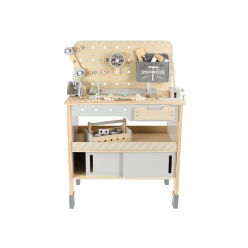 Dřevěná dětská dílna XXL s nářadím
