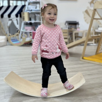 Dřevěná houpací (balanční) deska