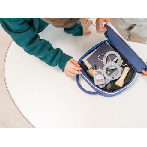 Dřevěná policejní sada pro děti