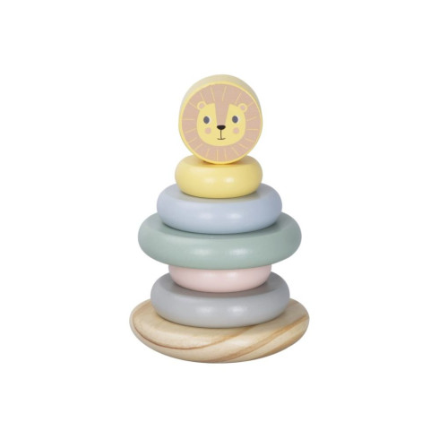 Dřevěná skládací věž pyramida - Lvíček