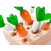 Dřevěná vkládačka - hra Mrkvičky