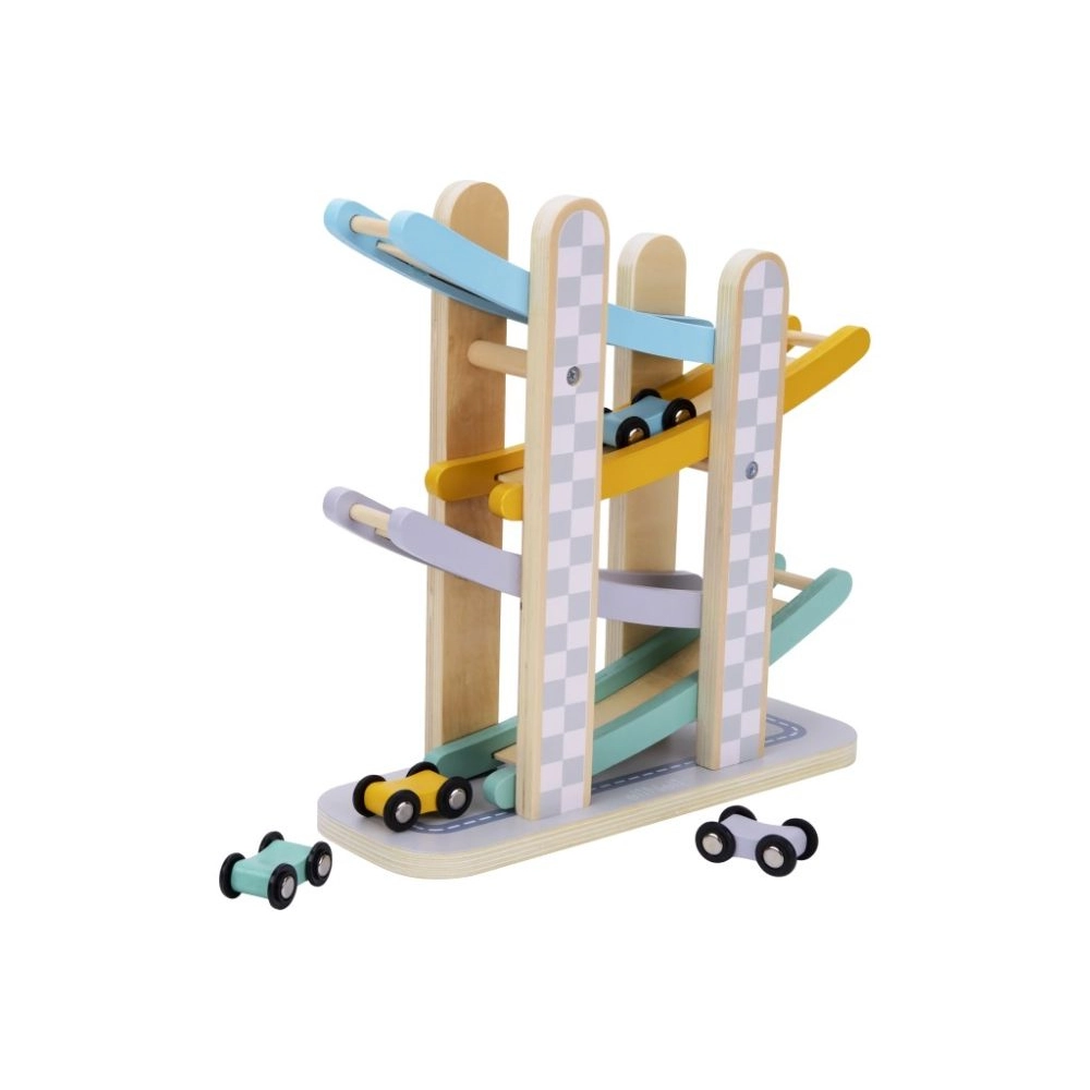 Drevená závodná autodráha