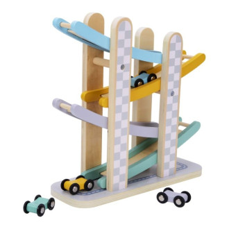 Dřevěná závodní autodráha