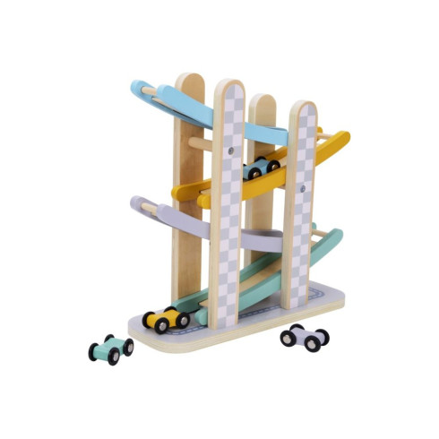 Dřevěná závodní autodráha