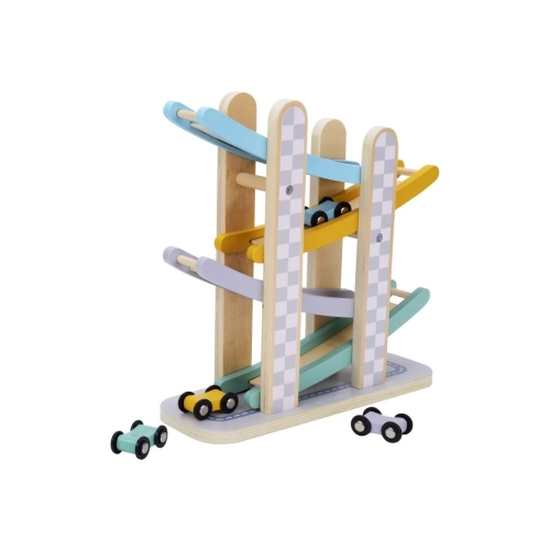 Drevená závodná autodráha