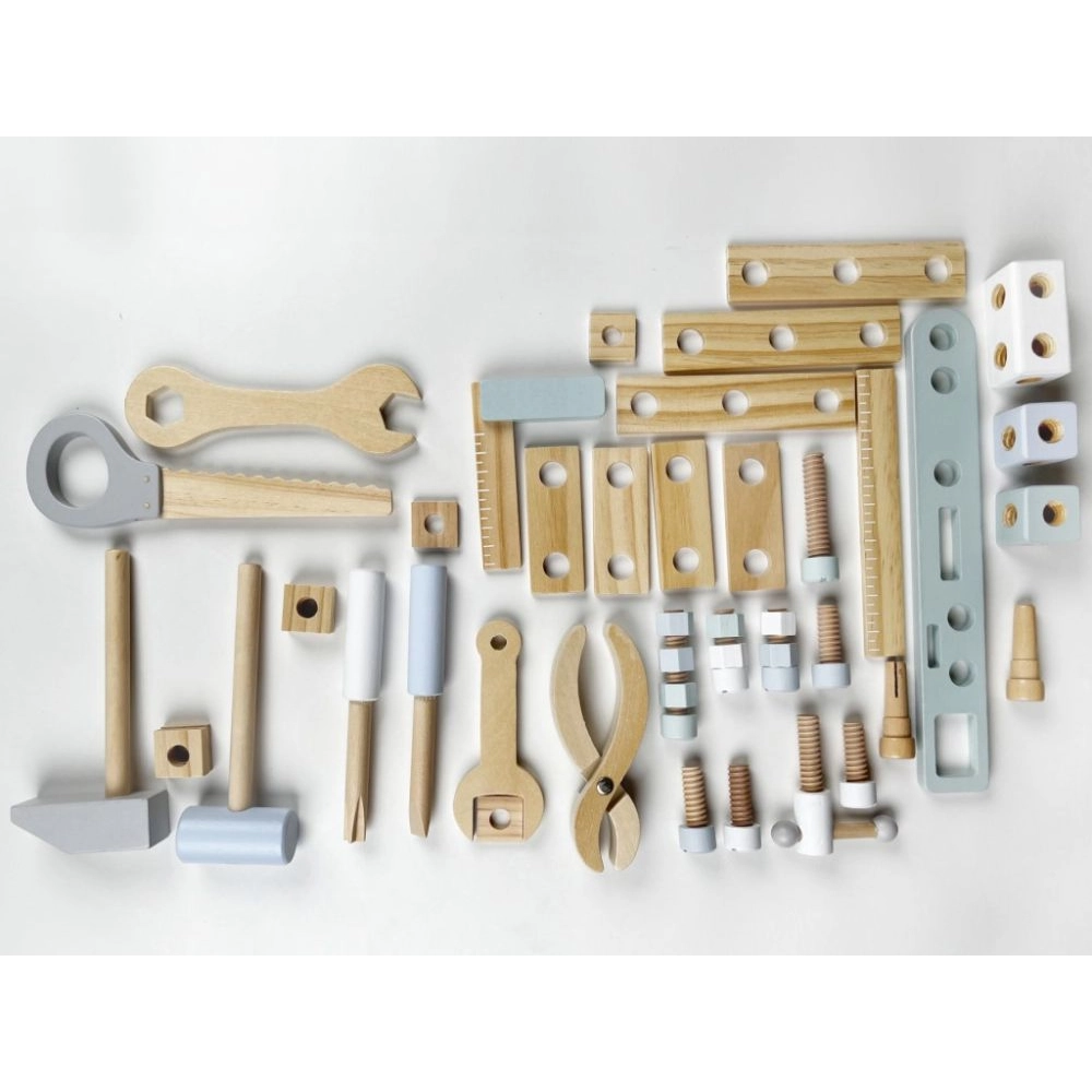 Drevené detské náradie v kufríku